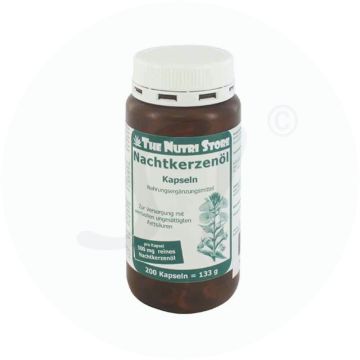The Nutri Store Nachtkerze Öl 500 Kapseln 200 Stk.