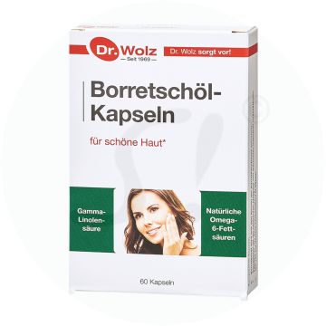 Dr. Wolz Borretsch Öl Kapseln 60 Stk.