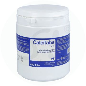Calcitabs für Hunde Tabletten 800 Stk.