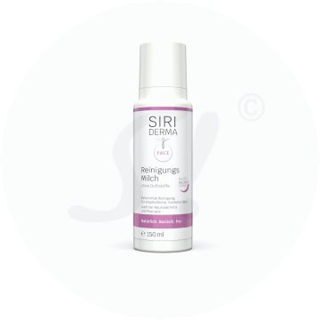 Siriderma Basische Reinigungsmilch ohne Duftstoffe 150 ml