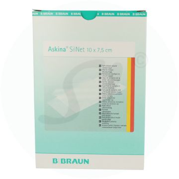 Askina Silnet Wundauflage 10 Stk. 10 x 7,5 cm