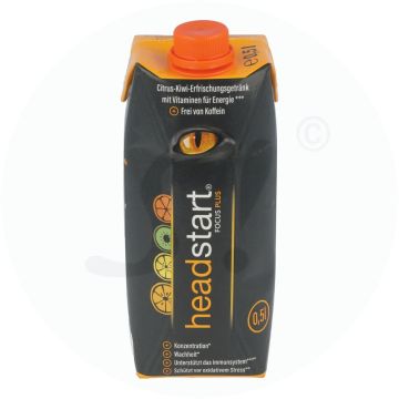 Headstart Focus Getränk Citrus/Kiwi 500 ml