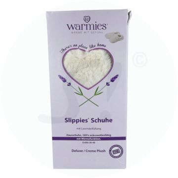 Wärme Pantoffel Slipper Deluxe M 1 Stk. Creme