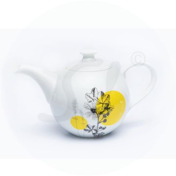 Sonnentor Porzellan-Tea for One Teekännchen mit Deckel 1 Stk.