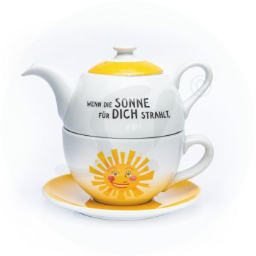 Sonnentor Porzellan-Tea for One Set 1 Stk.