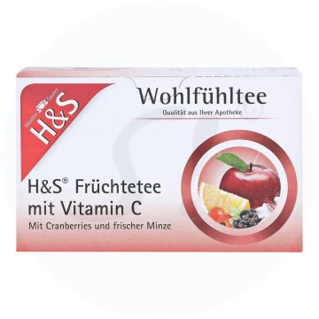 H&S Früchtetee + Vitamin C 54 g