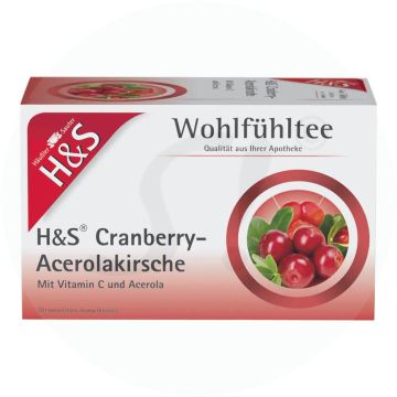 H&S Cranberry-Acerolak. Tee 56 g