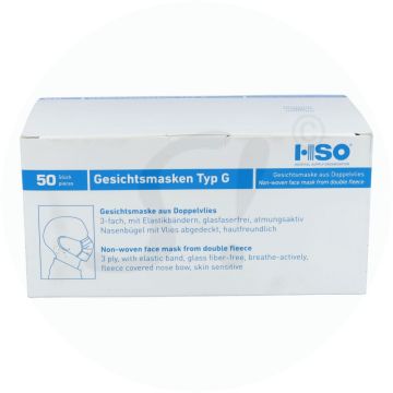 OP-Maske Hso Vlies + Band 50 Stk.
