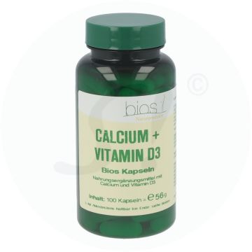 Calcium + Vitamin D3 Kapseln Bios 100 Stk.