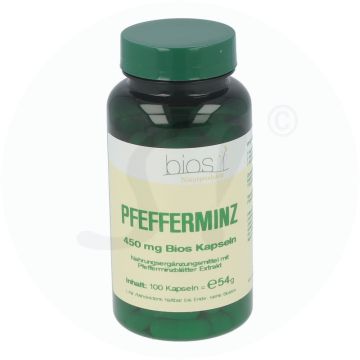 Bios Pfefferminz Kapseln 450 mg