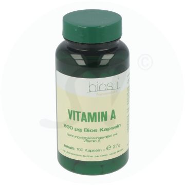 Bios Vitamin A 800 mcg Kapseln