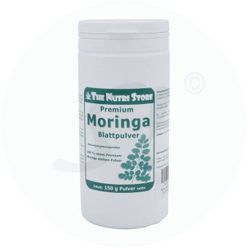 The Nutri Store Premium Moringa Pulver 150 g