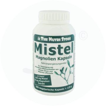 The Nutri Store Mistel Magnolien Kapseln 200 Stk.