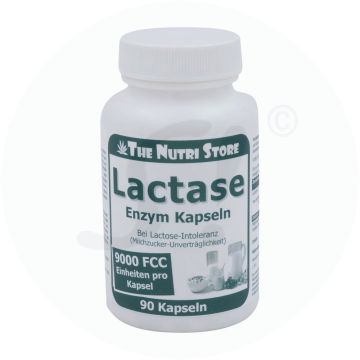 Lactase Enzym Kapseln 9.000 FCC 90 Stk.