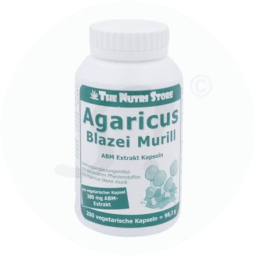 ABM Agaricus Blazei Murill Extrakt Kapseln 380 mg 200 Stk.