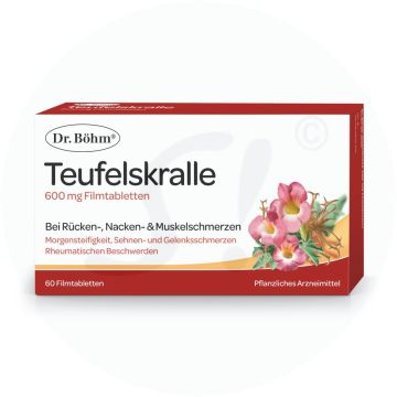 Dr. Böhm Teufelskralle 600 mg Filmtabletten 60 Stk.