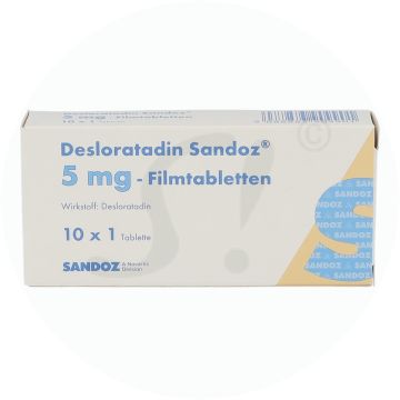 Desloratadin Sandoz 5 mg Filmtabletten 10 Stk.