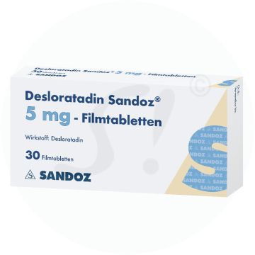 Desloratadin Sandoz 5 mg Filmtabletten