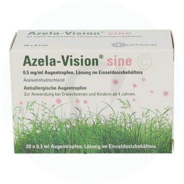 Azela-Vision sine Augentropfen 0,5 mg 20 Stk.
