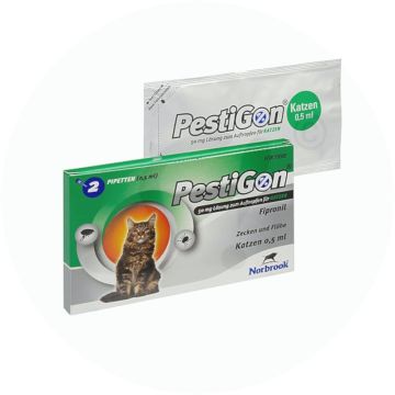 Pestigon Spot-on für Katzen 2 Stk.