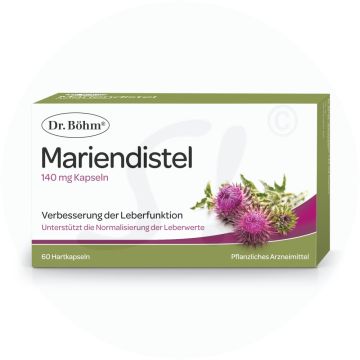 Dr. Böhm Mariendistel 140 mg Kapseln 60 Stk.