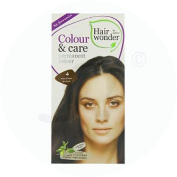 Hairwonder Colour & Care 100 ml Medium Brown 4