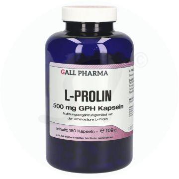 Gall Pharma L-Prolin Kapseln 500mg 180 Stk.