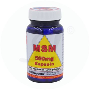 MSM 500 mg Optimum Quality Kapseln 60 Stk.