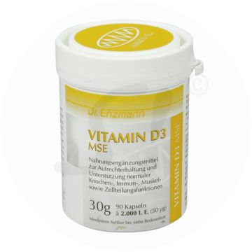 Vitamin D3 Kapseln Mse 2000 I.E 90 Stk.