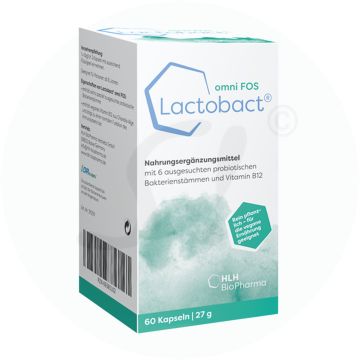 Lactobact Kapseln HLH Omni Fos 60 Stk.