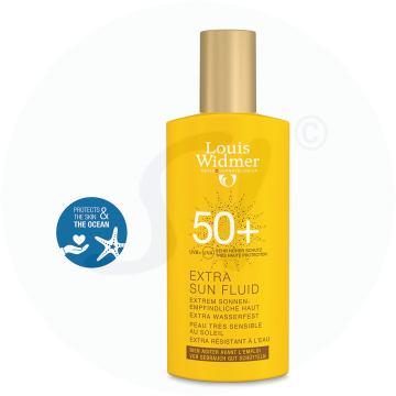 Louis Widmer Extra Sun Fluid ohne Parfüm LSF 50+