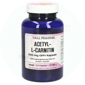 Gall Pharma Acetyl-L-Carnitin Kapseln 250mg 120 Stk.