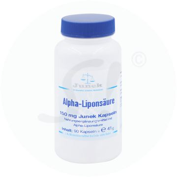 Junek Alpha-Liponsäure 150 mg Kapseln 90 Stk.