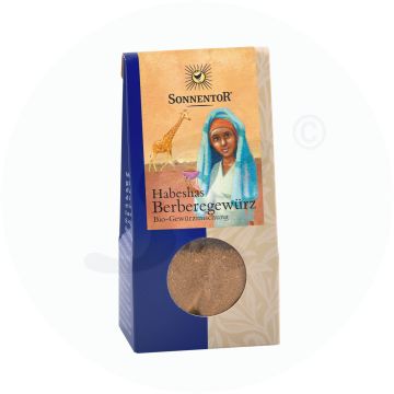 Sonnentor Habeshas Berbere Gewürz Packung 35 g