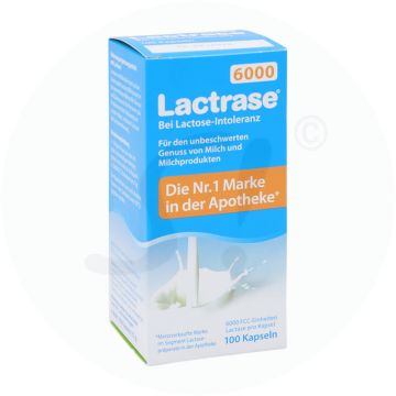 Lactrase Kapseln 100 Stk. 6.000 Fcc