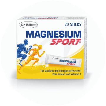 Dr. Böhm Magnesium Sport Sticks 20 Stk.