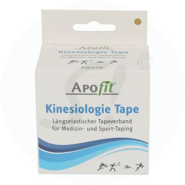 BB Kinesiology Tape 1 Stk. Beige 5 cm x 5 m