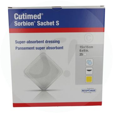 Sorbion Sachets S Verband 25 Stk. 15 x 15 cm