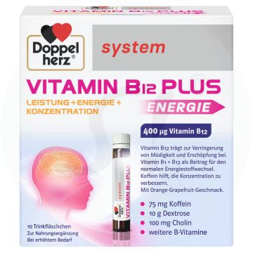 Doppelherz Vitamin B 12 Plus Trinkampullen 10 Stk.