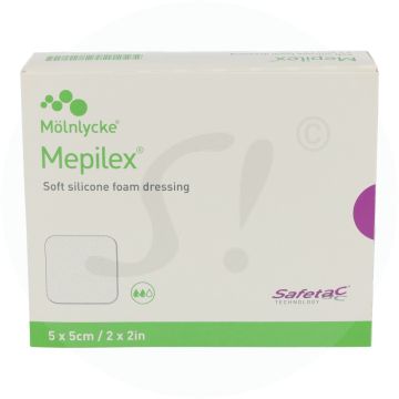 Mölnlycke Mepilex Wundverband 5 Stk. 5 x 5 cm