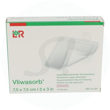 Vliwasorb Wundverband Absorb 10 Stk.