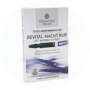 Dermasel Ampullen-Kur 1 ml 3 Stk. Revitalisierend Nacht