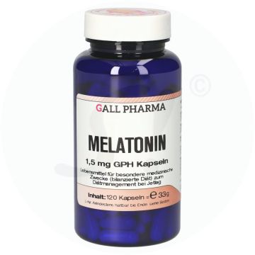 Gall Pharma Melatonin Kapseln 1,5mg 120 Stk.