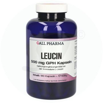 Gall Pharma Leucin 500 mg Kapseln 180 Stk.
