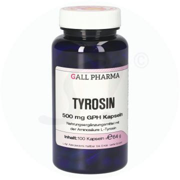 Gall Pharma Tyrosin Kapseln 500mg 100 Stk.