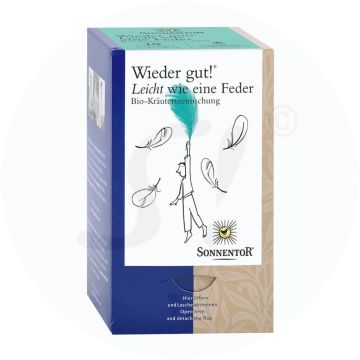 Sonnentor Wieder gut! Kräutertee Leicht wie eine Feder 18 Btl.  BIO