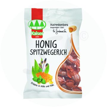 Kaiser Bonbon Honig Spitzwegerich 90 g