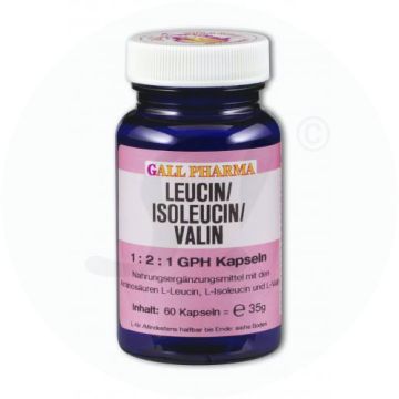 Gall Pharma Leucin/Isoleucin/Val Kapseln 180 Stk.