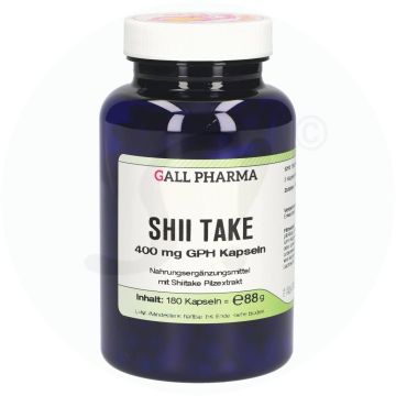 Gall Pharma Shiitake Kapseln 400mg 180 Stk.