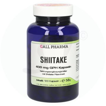Gall Pharma Shiitake Kapseln 400mg